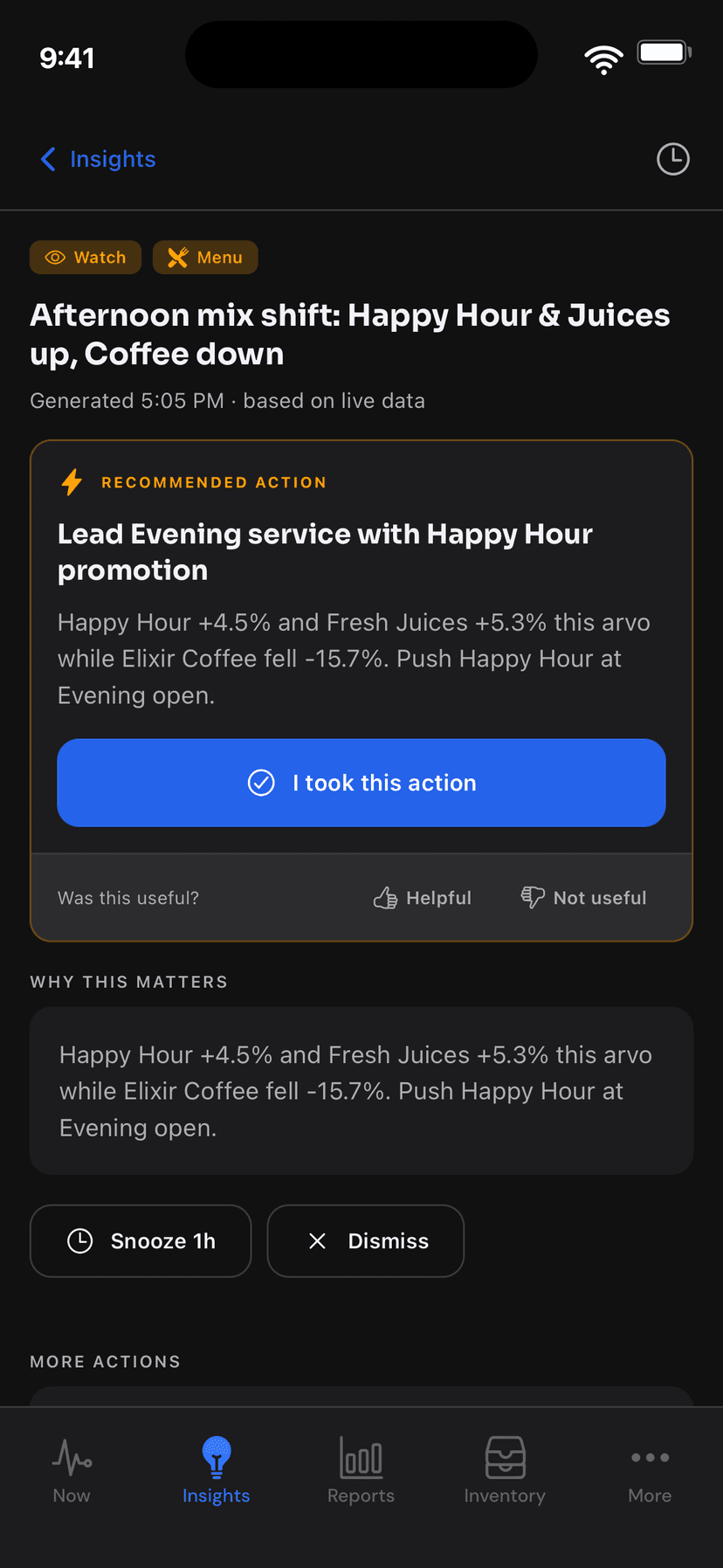 Forq mobile — push notifications